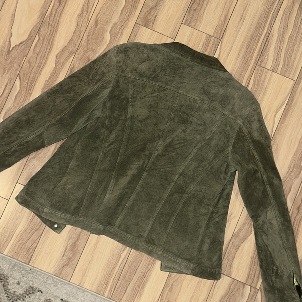 For Joseph Green Suede Jacket - Picture 6 of 11